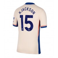 Chelsea Nicolas Jackson #15 Vonkajší futbalový dres 2024-25 Krátky Rukáv